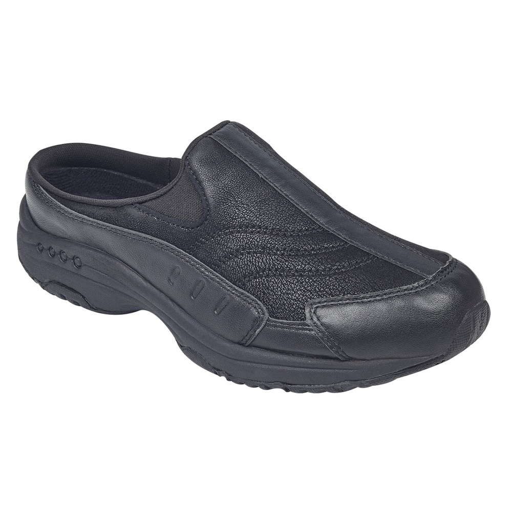 Easy Spirit Time travel Leather Clogs